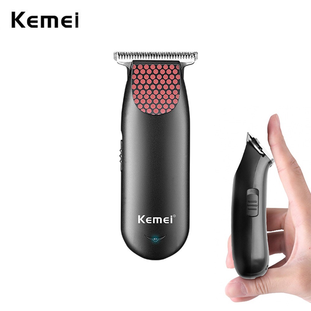 Kemei科美 889 專業小型推子理髮器緊湊型迷你電動修剪器便攜式電推剪剃頭刀美容套件