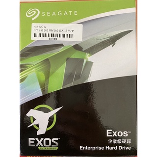 Seagate ST4000NM005A Exos 4TB SAS 3.5吋硬碟