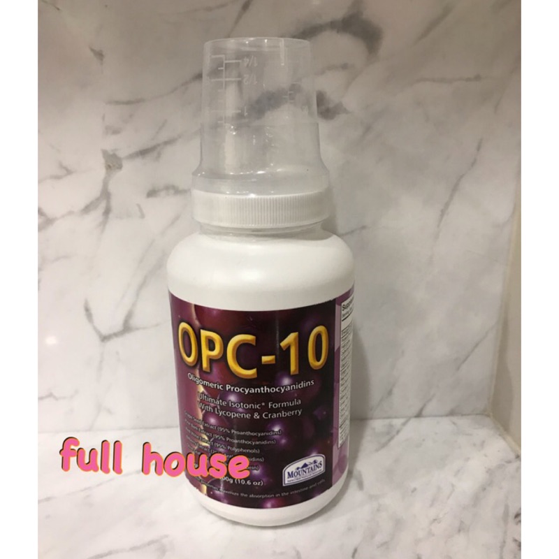 OPC10  OPC-10 等滲透葡萄籽精華(300g)粉末300g 現貨