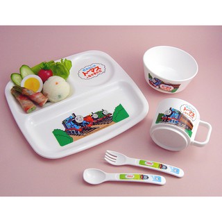 現貨 日本製 兒童餐具｜湯瑪士小火車 Hello Kitty 餐盤 湯匙 叉子 耐熱 可微波 分隔餐盤 日本進口