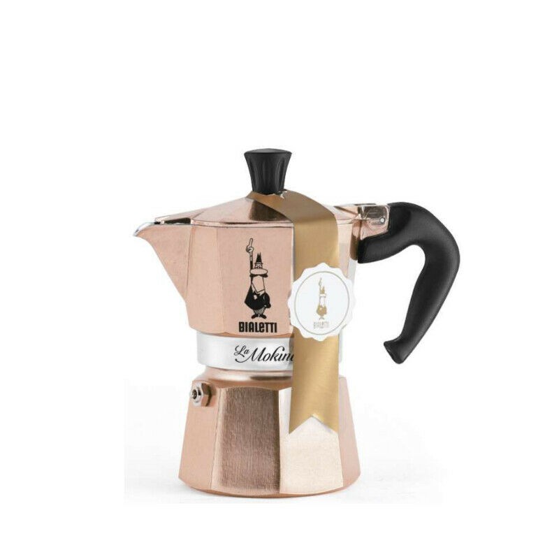 BIALETTI百年限定款 ROSE GOLD 玫瑰金摩卡壺 MOKA EXPRESS MONIKA 一杯 絕版限量送爐 蝦皮購物