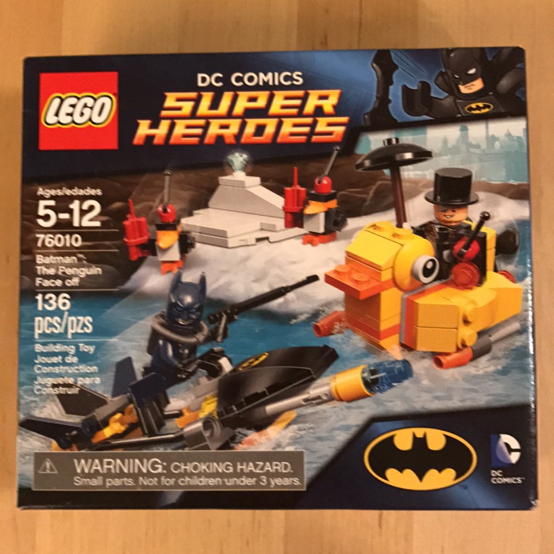 76010 LEGO 樂高Super Heroes 蝙蝠俠 潛水裝 企鵝先生 企鵝人(現貨）