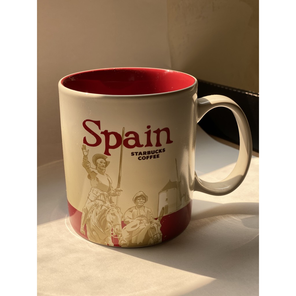 【STARBUCKS】 【星巴克】城市杯 馬克杯 Spain 西班牙16oz