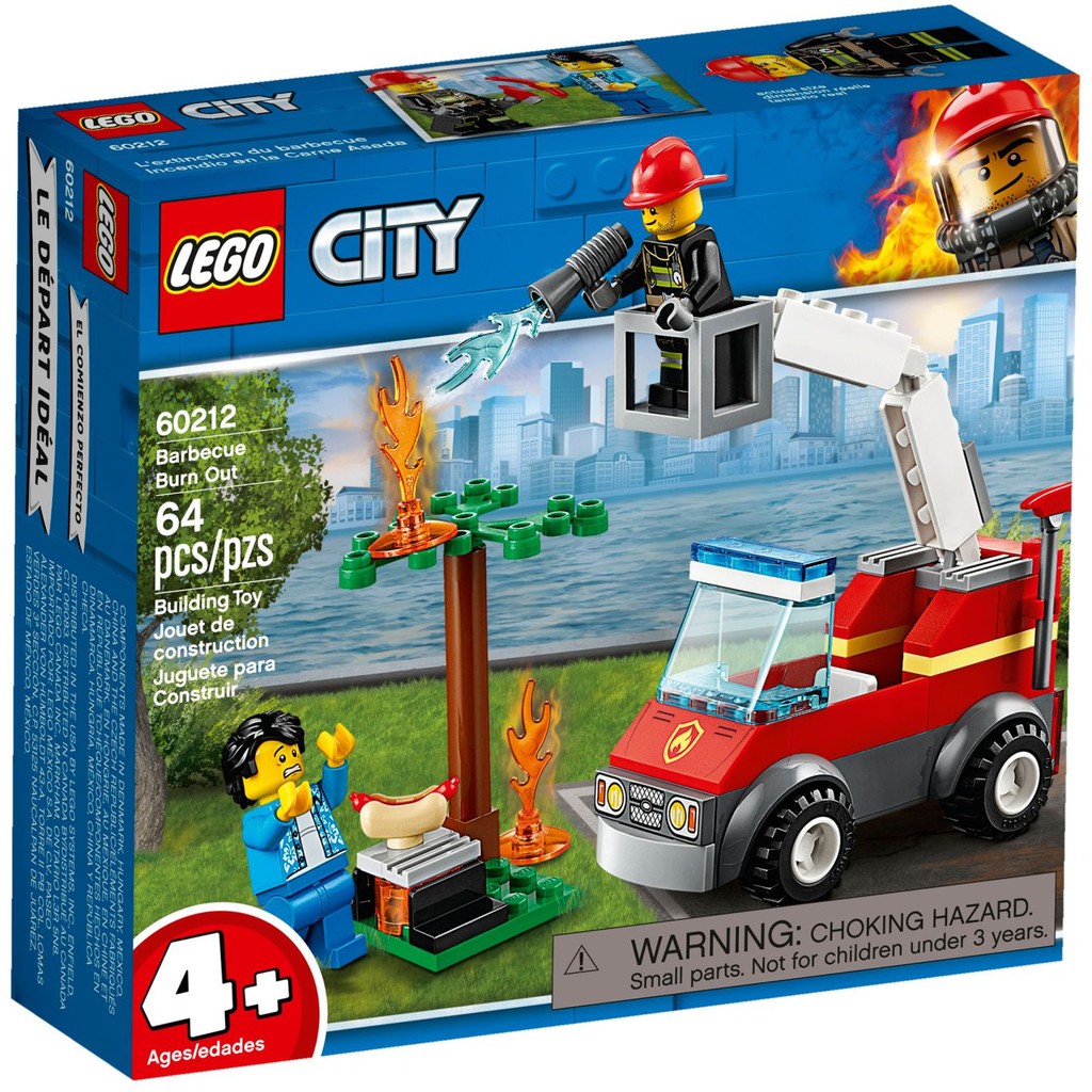 【群樂】盒組 LEGO 60212 烤肉架火災救援 現貨不用等