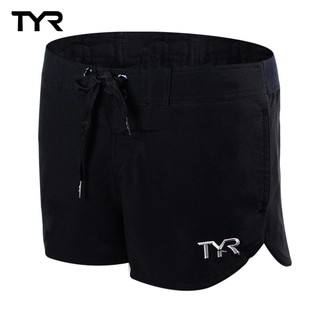 美國TYR 女款透氣排汗短褲 Solid Beach Shorts 台灣總代理