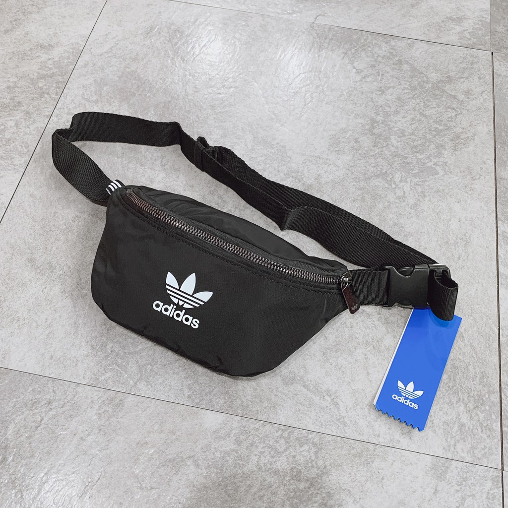 Adidas Originals Waisrbag 黑白 三葉草 腰包 小包 隨身包 ED5875 DOT聚點