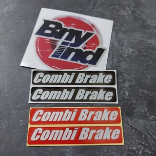 Combi 剎車切割貼紙