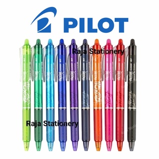 Hitam PILOT PEN FRIXION 黑色藍色 0.5 0.7 可擦伸縮筆可擦黑色藍色 PILOT FRIXI