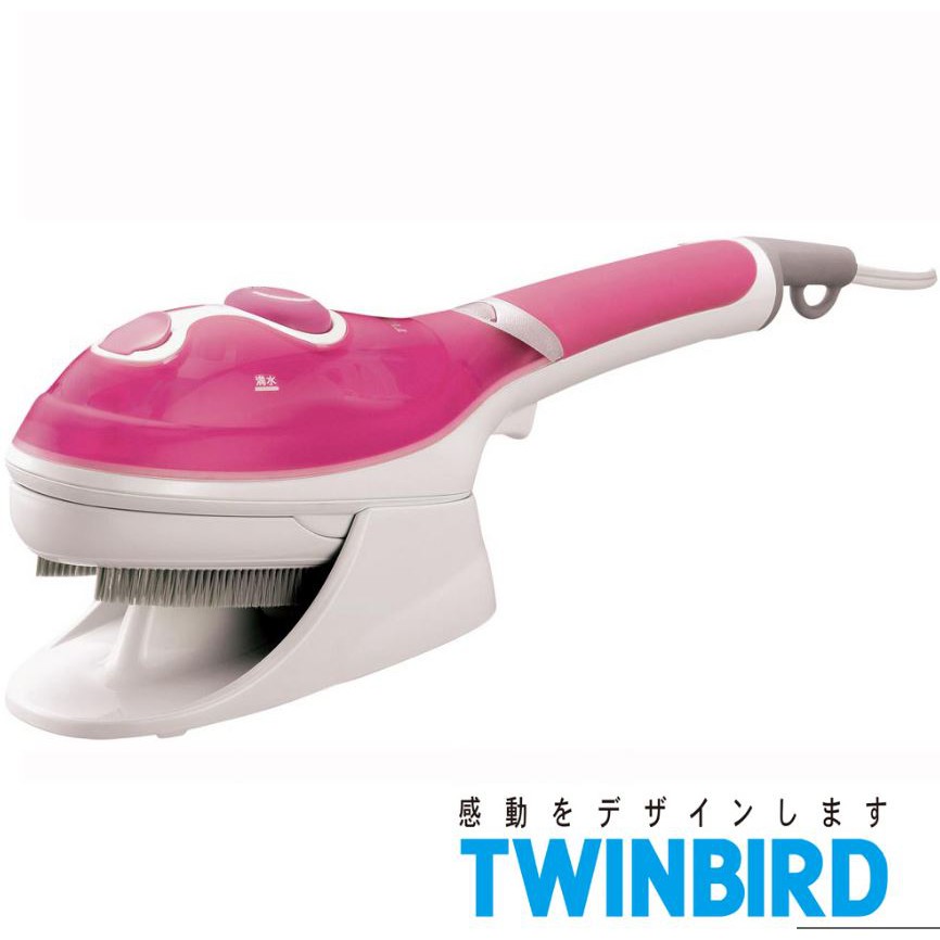 【日本TWINBIRD】手持式蒸氣熨斗SA-4084P 粉色