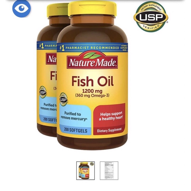 珊迪抽屜*萊萃美 美版好市多 Costco 魚油 nature made fish oil 1200mg