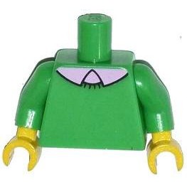 公主樂糕殿 LEGO 樂高 71005 辛普森家族 身體 亮綠色 973pb1672c01 (A-135) 999