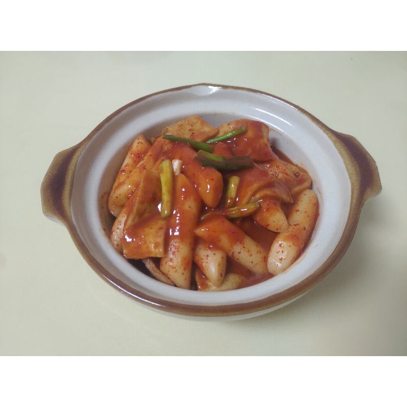 金白熊 自製韓式正宗炒年糕(年糕+韓式魚板） 加熱即可食用