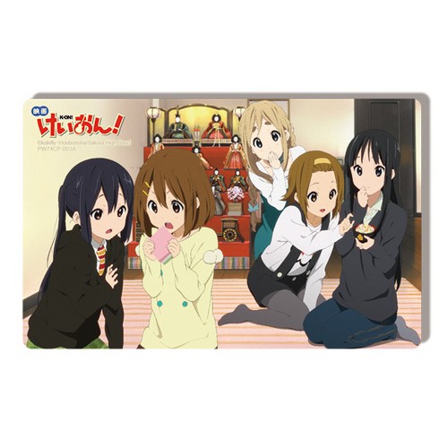 K-ON!輕音部 電影版-悠遊卡貼 (3)(2入裝)