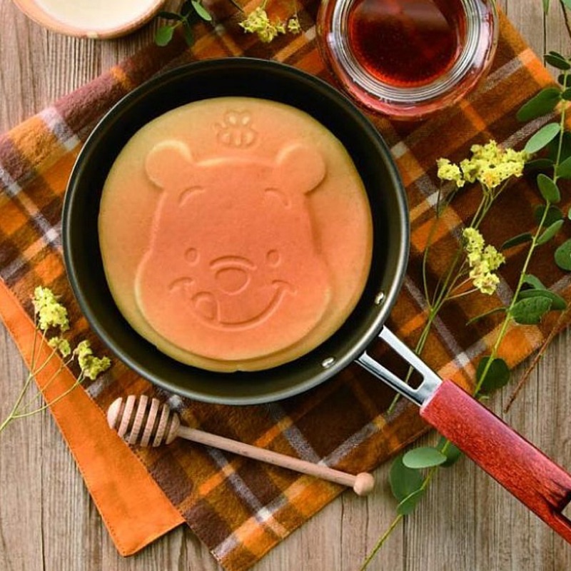 日本製 迪士尼 DISNEY 小熊維尼 烤盤 鬆餅鍋 煎鍋 蛋糕烤盤 平底鍋 鬆餅 鍋子 雞蛋糕 銅鑼燒 海棉蛋糕
