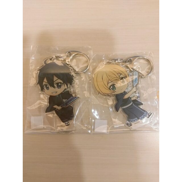 刀劍神域 Alicization × 神田神社 限定商品 壓克力吊飾立牌 桐人 尤吉歐