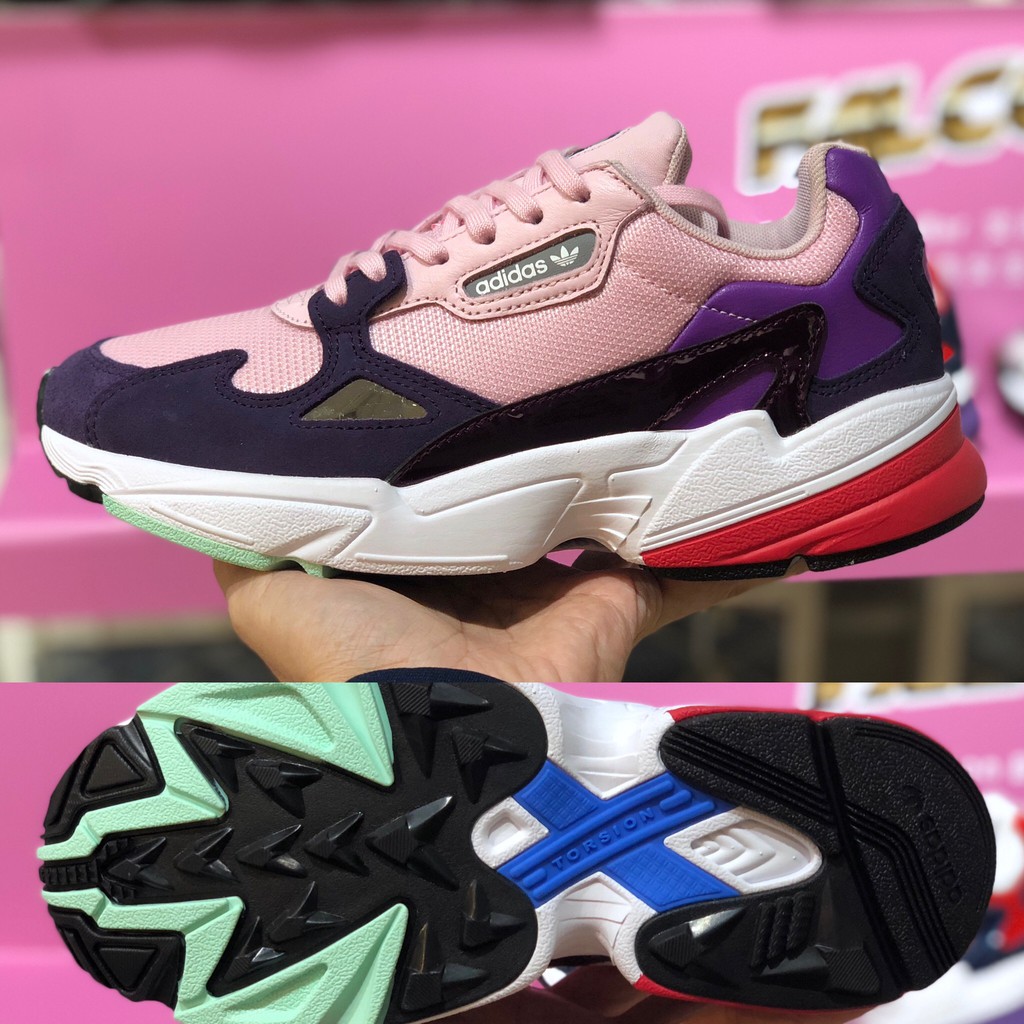 adidas Originals W Falcon BD7825 紫粉 US 5～8 魔人普烏 老爹鞋 老爸鞋 女款11