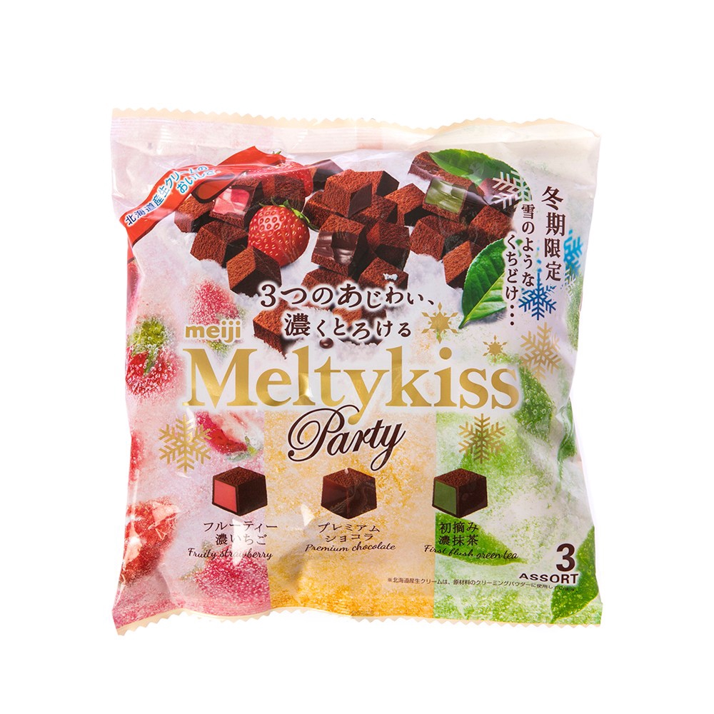 日本明治Meltykiss綜合代可可脂巧克力150.4g