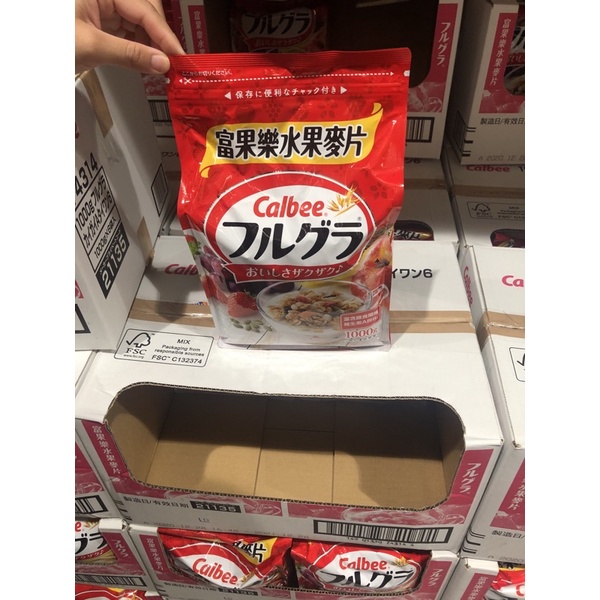 ［Costco 好市多代購］Calbee 卡樂比富果樂水果早餐麥片