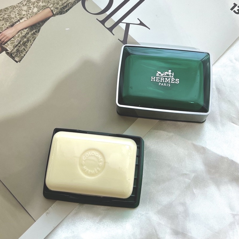 Hermes 愛馬仕 橘綠之泉香皂 【Bobo美妝】香水皂 50g 含盒