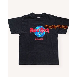 Hard Rock古著 1990年代 奧蘭多 硬石餐廳 短t Single Stitch Vintage T-shirt