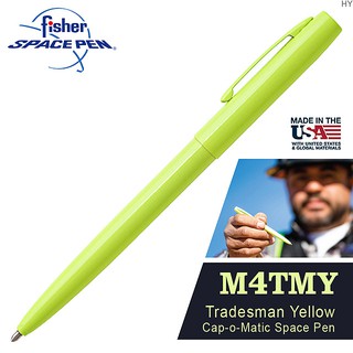 【IUHT】Fisher Space Pen Cap-O-Matic 技師黃按壓式太空筆#M4TMY