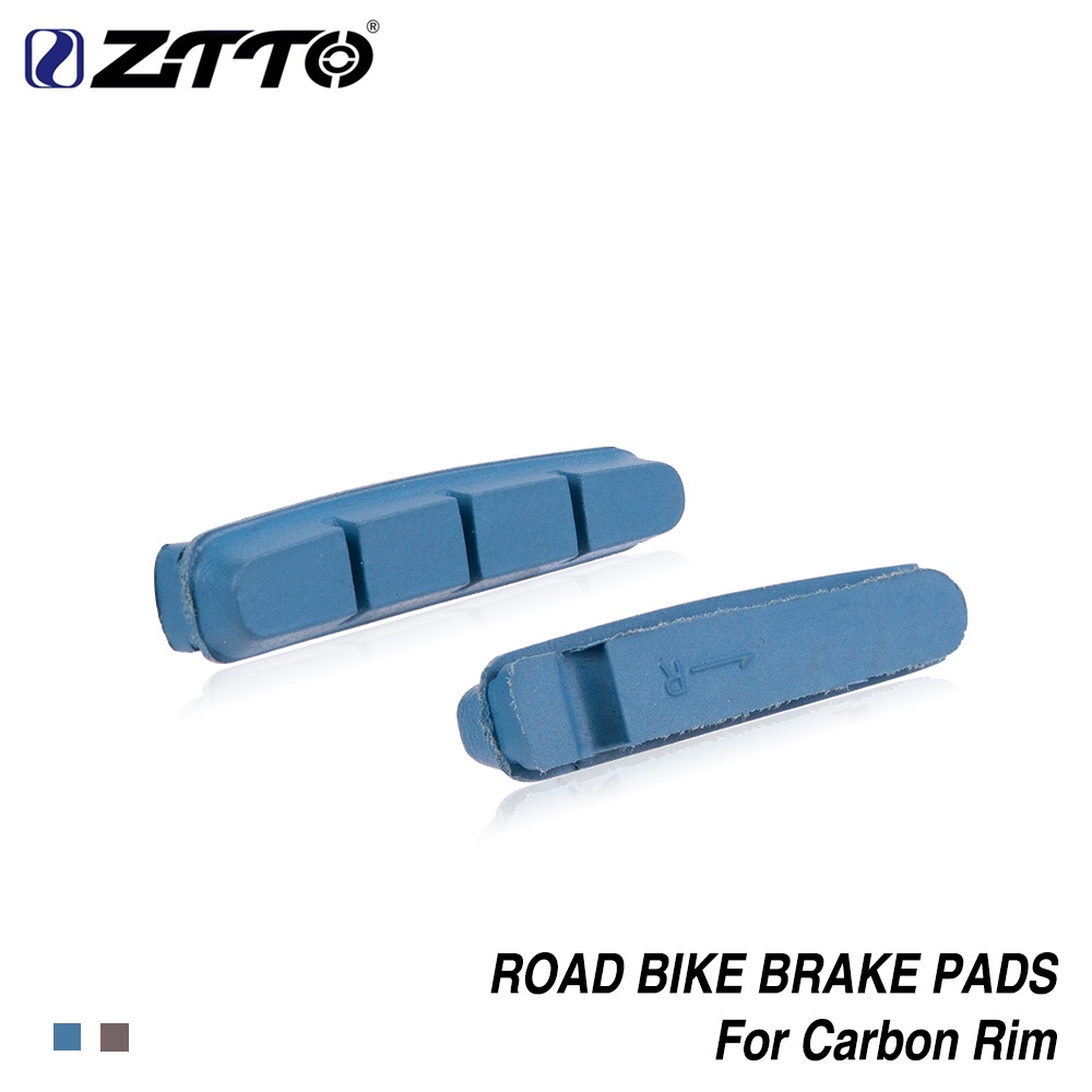 Ztto 公路自行車自行車剎車鞋墊 1 雙適用於碳纖維輪輞 Dura Ace Ultegra 105 輕質複合材料剎車片