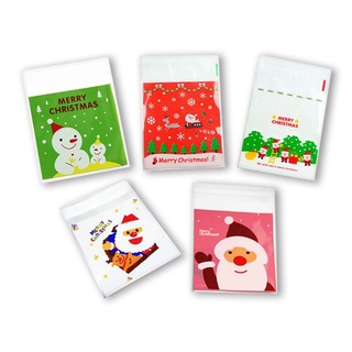 聖誕禮品糖果點心包裝袋(100入)【小三美日】DS004643