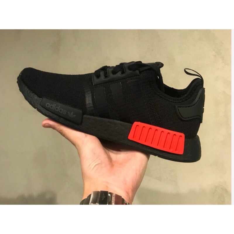 ⚡️LEI LEI⚡️ADIDAS ORIGINALS NMD R1 黑紅配色B37619 休閒鞋