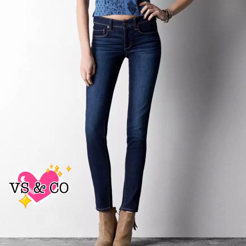 💖VS &amp; CO💖美國outlet代購 AE American Eagle skinny jeans窄管牛仔褲