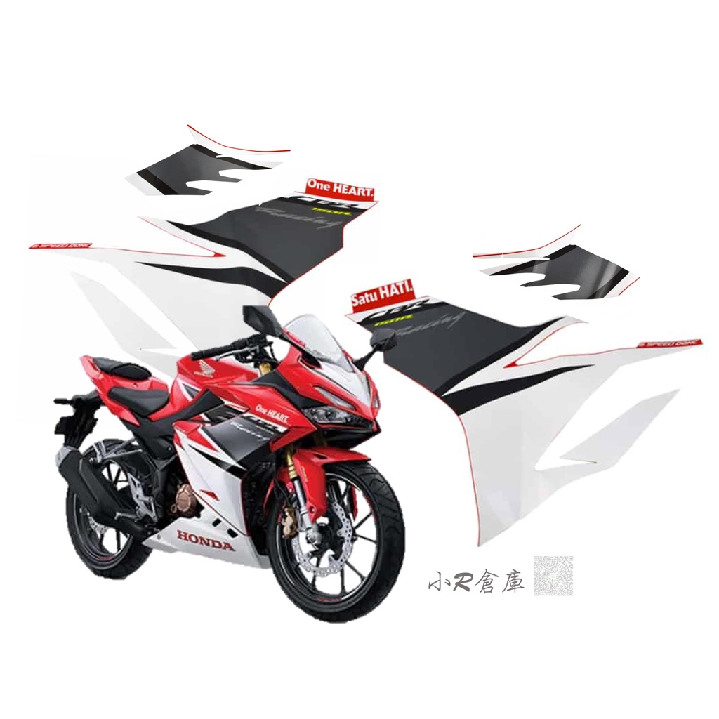 〖 小R倉庫 〗HONDA 本田 CBR150R 側殼貼紙 經典紅白配色 2021 現貨