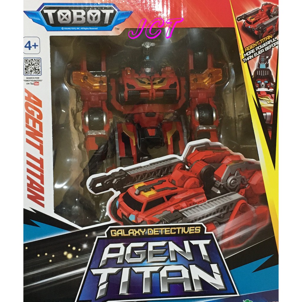 JCT 機器戰士 救援泰坦 AGENT TITAN TOBOT GD 宇宙奇兵 011081