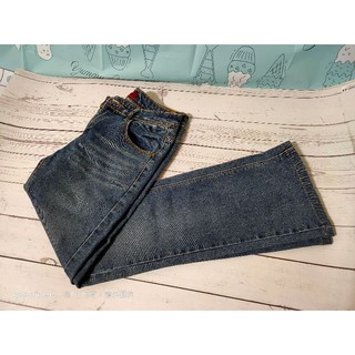 《Fly shop shop》二手 I、E 小喇叭 牛仔褲