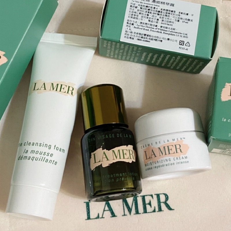 衝評價全新海洋拉娜經典乳霜7ml 濃縮精華露15ml 淨瑩潔膚乳30ml 蝦皮購物