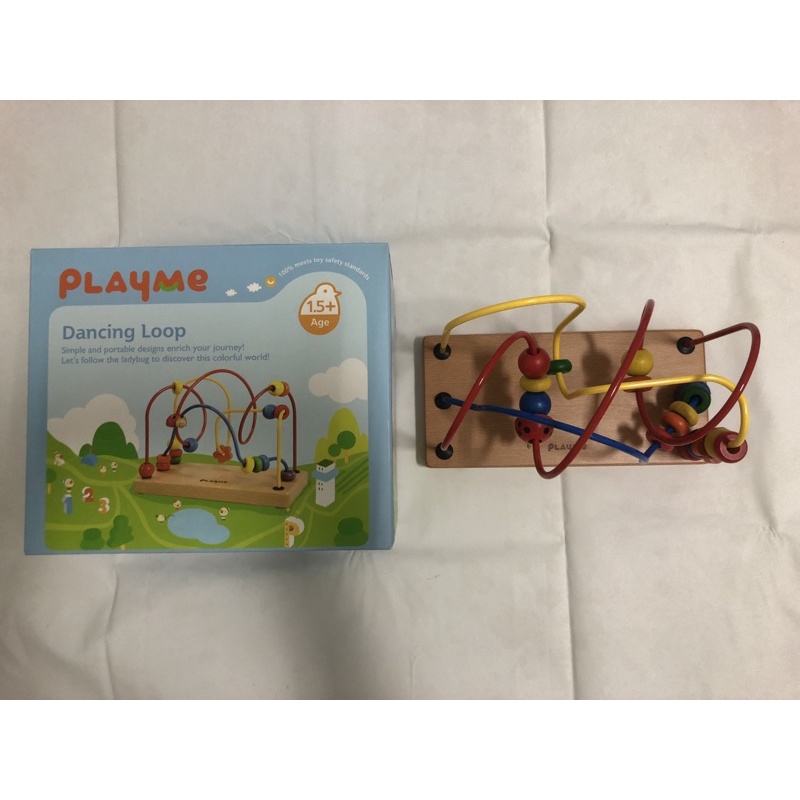 PlayMe 瓢蟲串珠玩具
