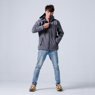 Outperform 奧德蒙 揹客 Packerism 夾克式揹包款衝鋒雨衣(不含雨褲) 深鐵灰 單上衣 兩件式風雨衣