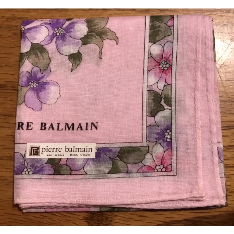 日本手帕  擦手巾 Pierre balmain  no.28-48 42cm
