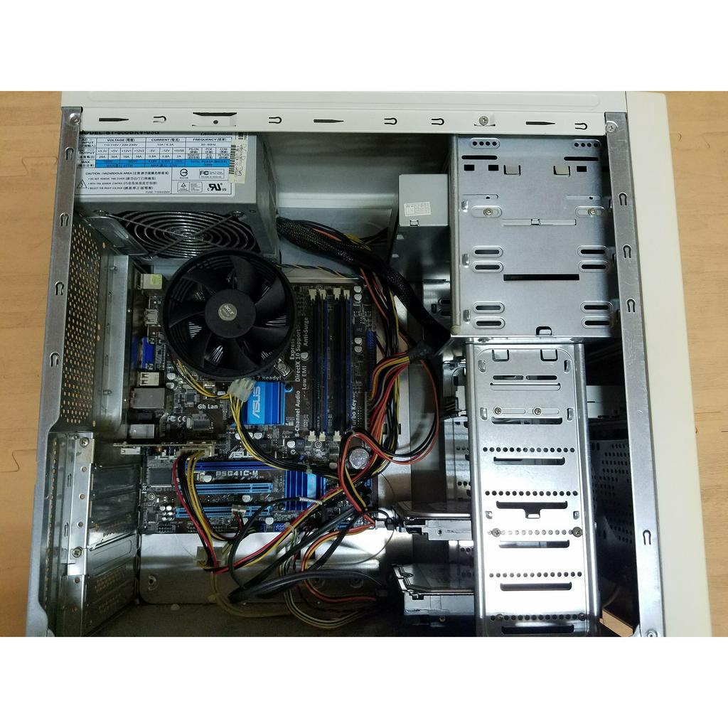 ASUS 華碩 P5G41C-M Q9400 4G/250G LGA775 intel 主機 四核心 CPU