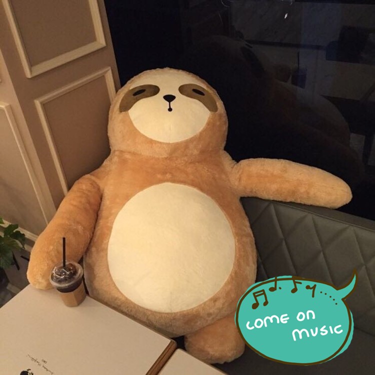 FAT CAT 日韓系精品☆oh my venus珠恩同款樹懶毛絨玩具我的維納斯布娃娃生日禮物☆批價$320元