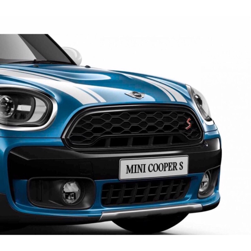 德國原廠MINI F60 Countryman 高光黑水箱護罩 水箱罩格柵 S高光黑水箱護罩 JCW高光黑格柵