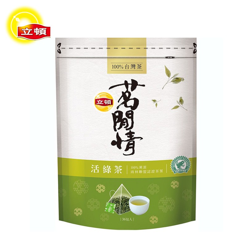 【立頓】茗閒情 活綠茶 2.5gx36入