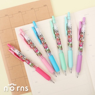 日貨Sarasa原子筆 蠟筆小新鱷魚餅乾- Norns 日本文具 Zebra中性筆 彩色鋼珠筆