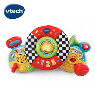 (3個月以上適用)英國【Vtech】嘟嘟車系列 - 寶寶帥氣方向盤 兒童玩具 寶寶玩具 嬰兒 玩具
