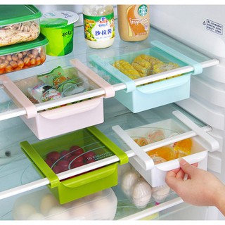 FUN先生的收納系列 廚房用品 冰箱收納架 冰箱隔板抽屜 食物收納架 冰箱省空間收納盒 日式抽屜 多用桌下掛架