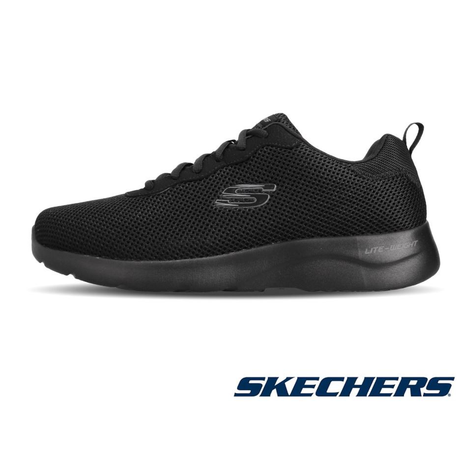 SKECHERS系列-Dynamight 2.0 男款黑色運動慢跑鞋-NO.58362WBBK