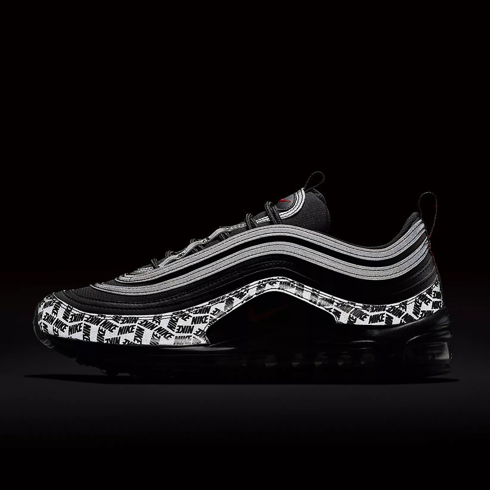 reflective black air max 97