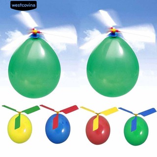 🍒滿額免運🍒 氣球直升飛機手工製作DIY兒童益智玩具