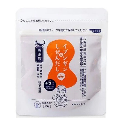 日本ORIDGE 無食鹽昆布柴魚粉 [ 調味粉末25g ]