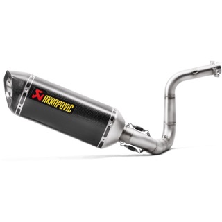 Akrapovic BMW G310R G310GS 全段 碳纖維 斜口蠍子管 碳纖維 蠍子管 全段 排氣管 現貨