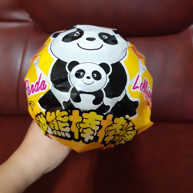 巨無霸熊貓棒棒糖 台灣水果棒棒糖 超級之棒棒糖