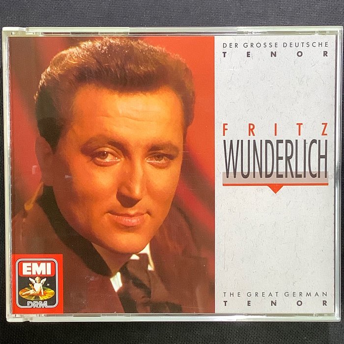 Wunderlich溫德利希/男高音-傳奇男高音溫德利希最精選3CD 舊版1990年荷蘭版無ifpi